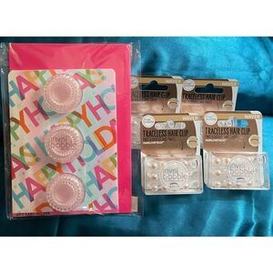 Invisibobble hair clips/ card